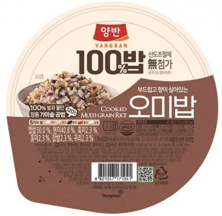 양반 오미밥 130g