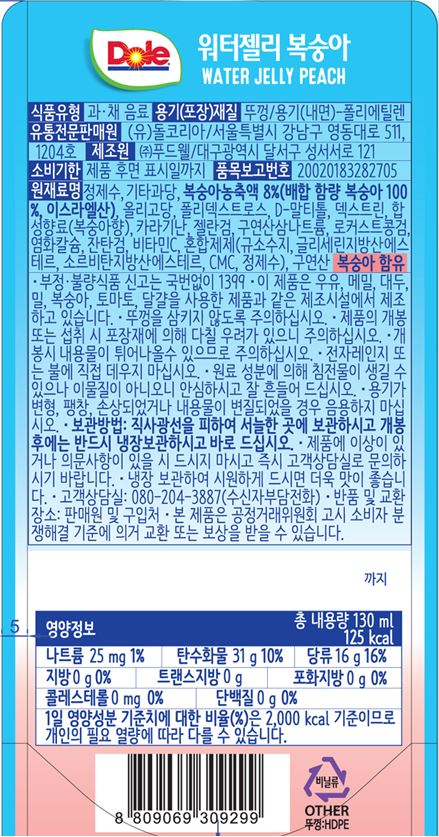 상품정보제공고시