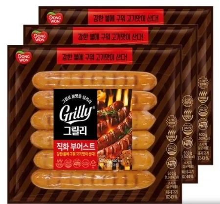동원 그릴리 직화부어스트 500g