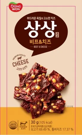 상상육포 비프앤치즈 30g