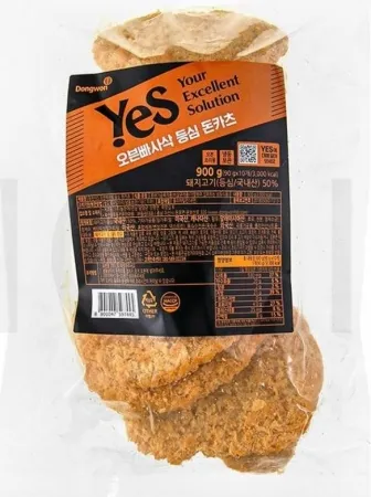동원YES 오븐빠사삭 등심돈카츠 900g