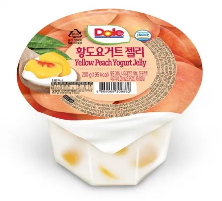 Dole컵젤리(황도요거트)200g