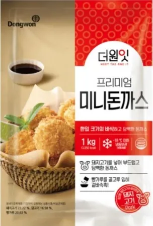 YES 프리미엄 미니돈까스 1kg