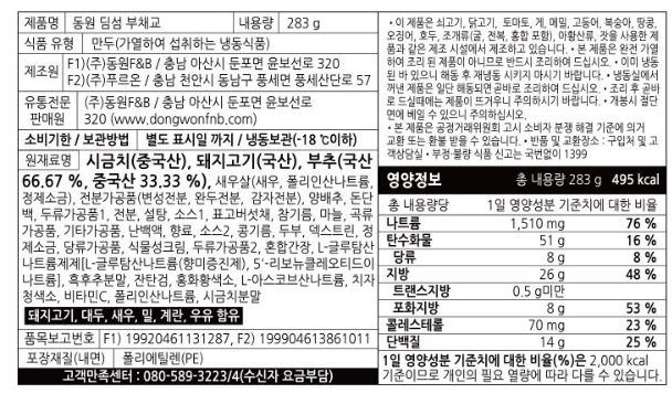 상품정보제공고시