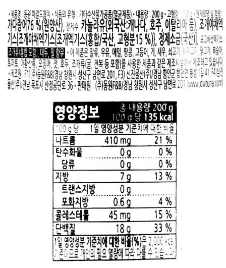 상품정보제공고시