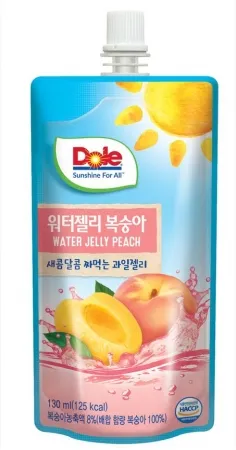 Dole워터젤리(복숭아)130ml*10개입