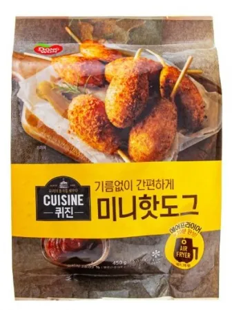 퀴진 미니핫도그 450g