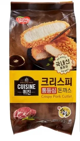 퀴진 크리스피 돈까스(통등심) 480g