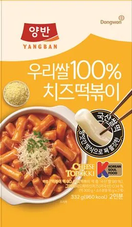 양반 우리쌀 치즈떡볶이 332g_2인분