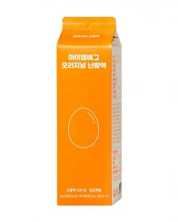 아이엠에그 난황 1kg (냉장, 살균)