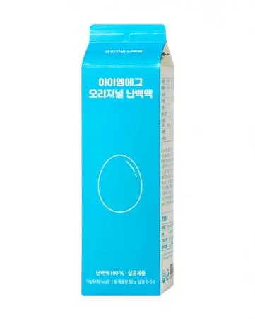 아이엠에그 난백 1kg (냉장, 살균)