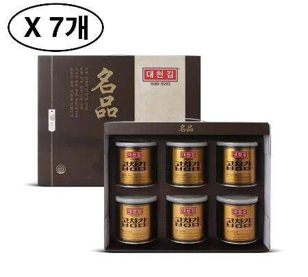대천김 대용량 명품캔김세트 30g × 6캔*7개