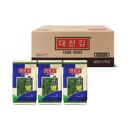 대천김 곱창도시락김 5g × 40봉