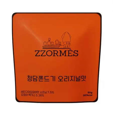 청담쫀드기 쪼르메스 오리지널 50g 6봉