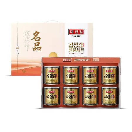 대천김 명품캔김세트 30g × 8캔