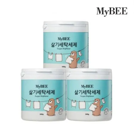 마이비 삶기세탁세제 용기500g 3개