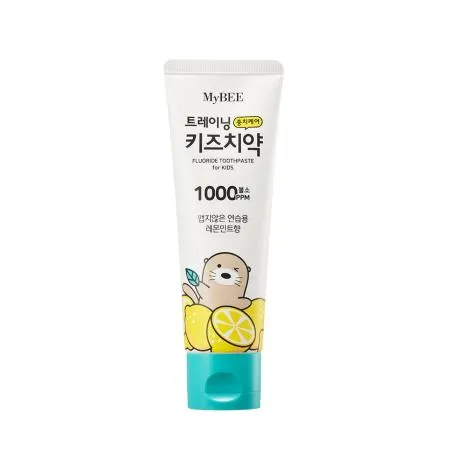 마이비 트레이닝 충치케어키즈치약 100g 레몬민트 1개