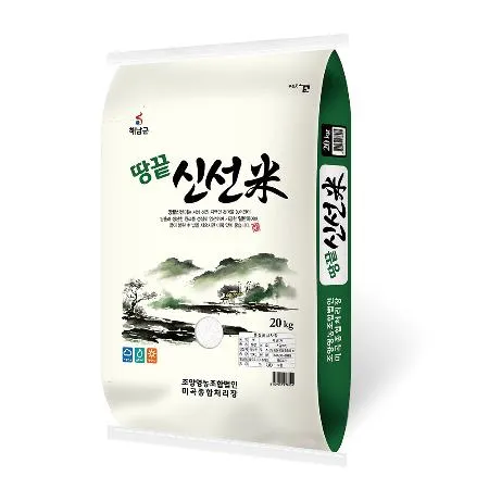 땅끝마음 당일도정 햅쌀 땅끝마을 해남 신선미 20kg