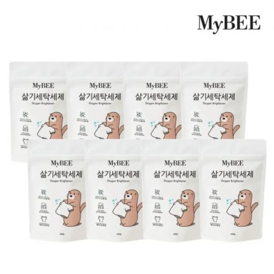 마이비 삶기세탁세제 리필 400g 8팩 이미지