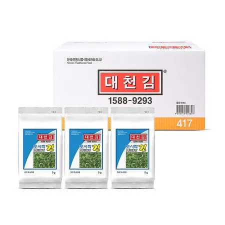 대천김 도시락김 5g × 72봉