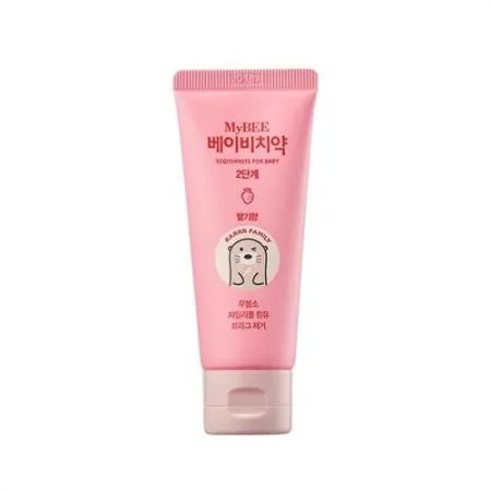 마이비 베이비치약 2단계 50g 딸기향 1개