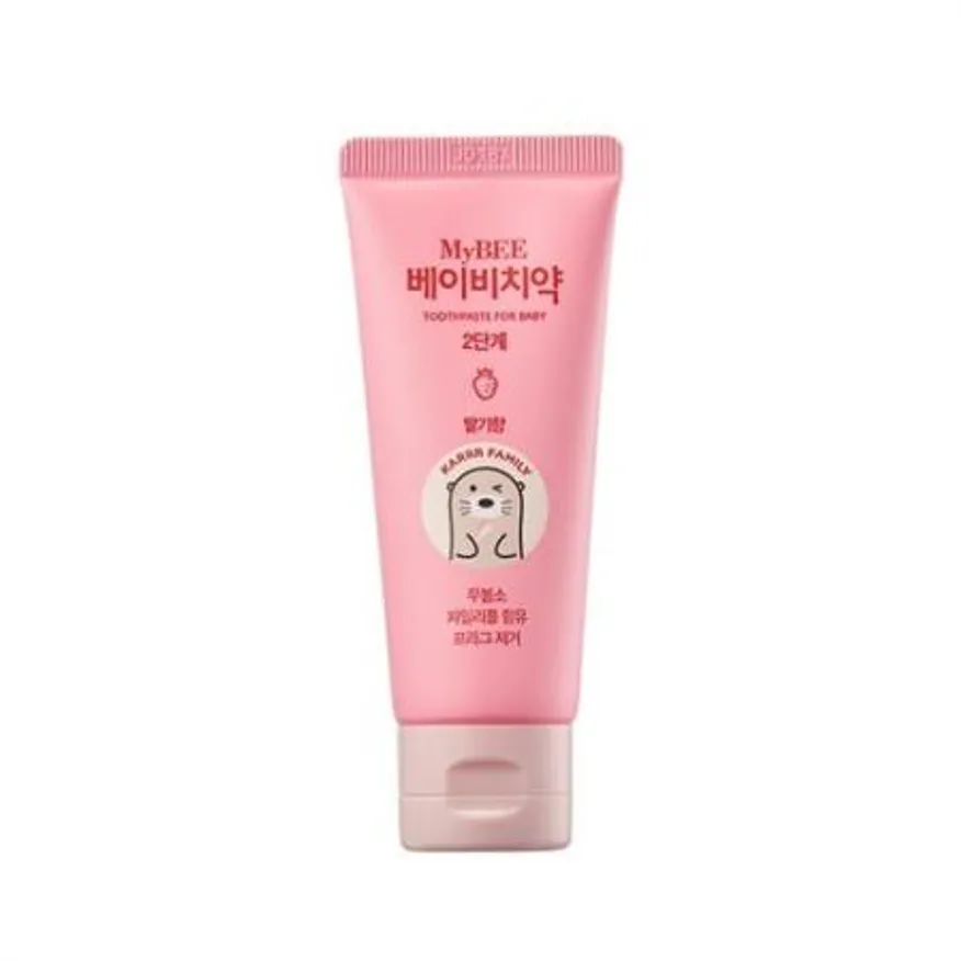 마이비 베이비치약 2단계 50g 딸기향 1개 이미지