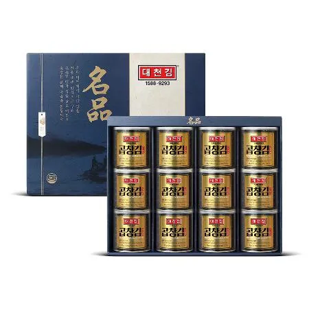 대천김 명품캔김세트 30g × 12캔