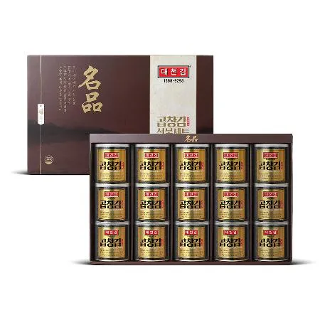 대천김 명품캔김세트 30g × 15캔