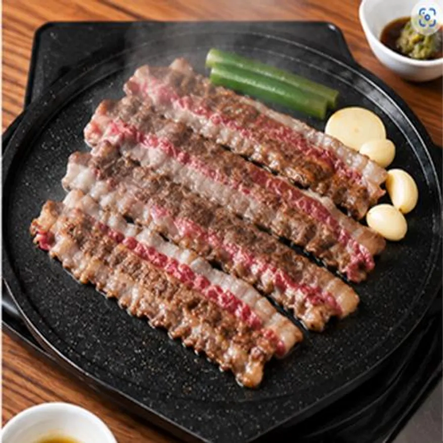 한우 1++등급 차돌박이 구이용 선물용 200g 3팩 이미지