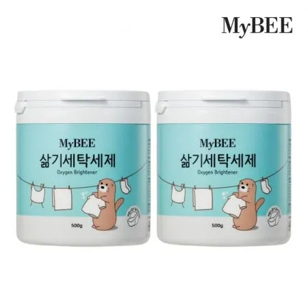 마이비 삶기세탁세제 용기500g 2개