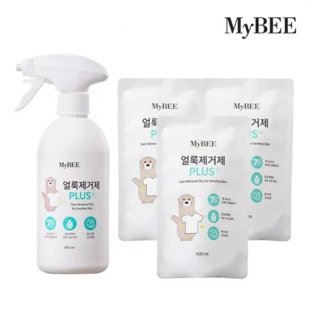 마이비 얼룩제거제 플러스 용기1개+리필3개