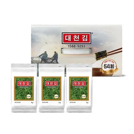 대천김 도시락김 5g × 54봉