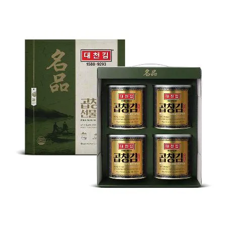 대천김 명품캔김세트 30g × 4캔