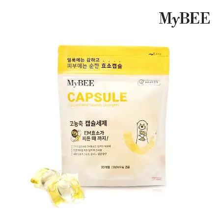 마이비 고농축 캡슐세제 베이비코튼향 30개 1팩