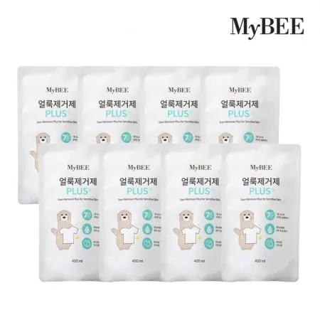 마이비 얼룩제거제 플러스 리필 400ml 8팩