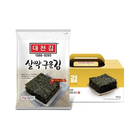 대천김 살짝구운김 11g × 10봉