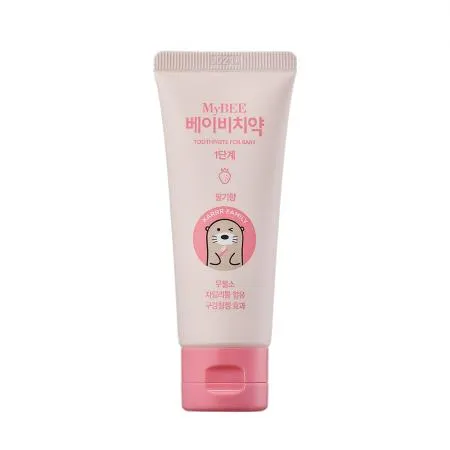 마이비 베이비치약 1단계 50g 딸기향 1개