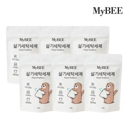 마이비 삶기세탁세제 리필 400g 6팩