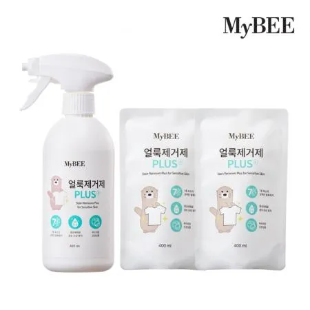 마이비 얼룩제거제 플러스 용기1개+리필2개