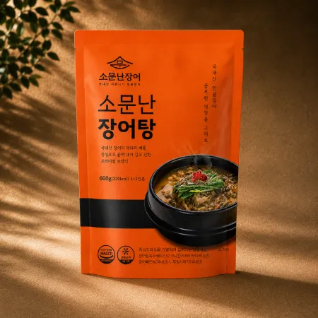 국내산 자포티카 민물장어 장어탕 600g 1팩