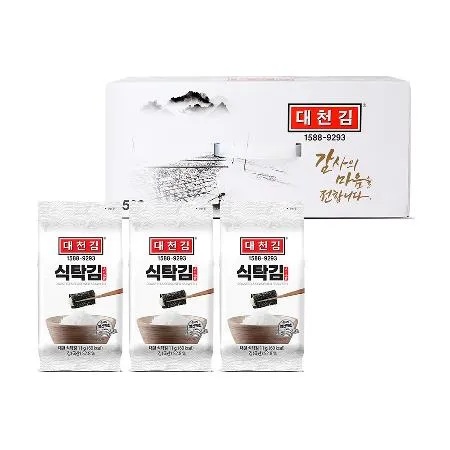 대천김 미니식탁김 11g × 30봉
