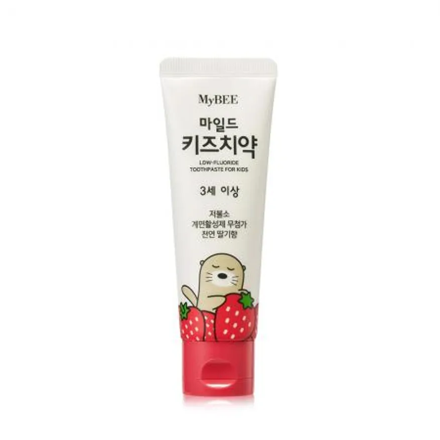 마이비 마일드 키즈치약 100g 딸기향 1개 이미지
