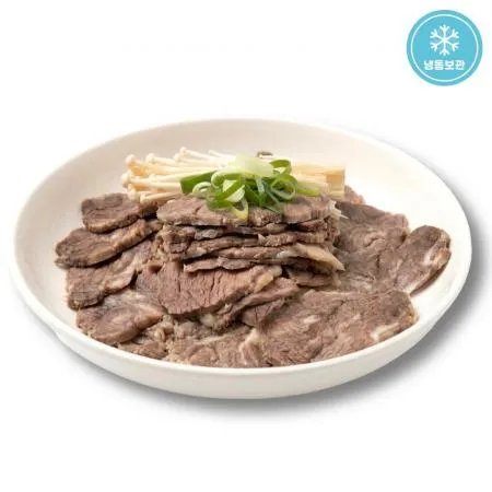 안심추리 부드러운 자숙 소고기 1kg 수육 전골 국밥용 부속고기 꽃등살 (한우곰탕육수증정) 이미지