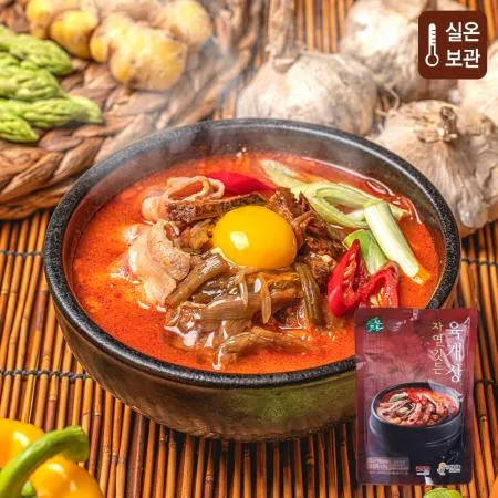 선봉 자연깃든 육개장 간편 해장국 실온 600gx10개 이미지