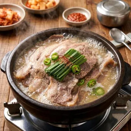 [2차커팅X] 한우 소머리수육 삶은 소머리고기 슬라이스 1kg 익혀나온 (4mm) 이미지