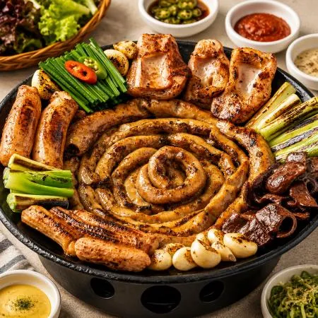 소곱창 모둠세트 610g 곱창 대창 막창 캠핑음식 술안주