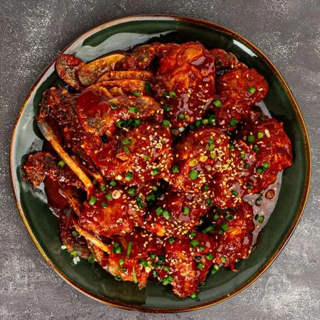 HACCP 인증 국내산 수제 양념게장 꽃게무침 1박스 1kg x 7~8미 내외 이미지
