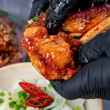 HACCP 인증 국내산 수제 양념게장 꽃게무침 1박스 1kg x 7~8미 내외 이미지