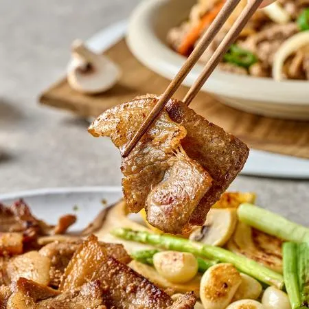 제주도 프리미엄 흑돼지 왕구이 1kg 돼지갈비 양념갈비 이미지