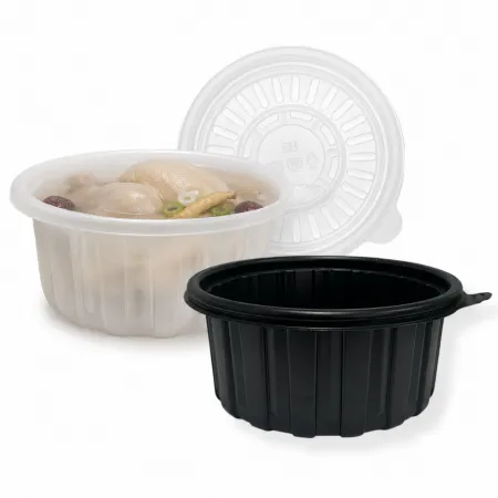 EH 158파이 중 반투명 400세트 일회용 탕 미니탕 찌개 쌀국수 삼계탕 곰탕 배달 용기